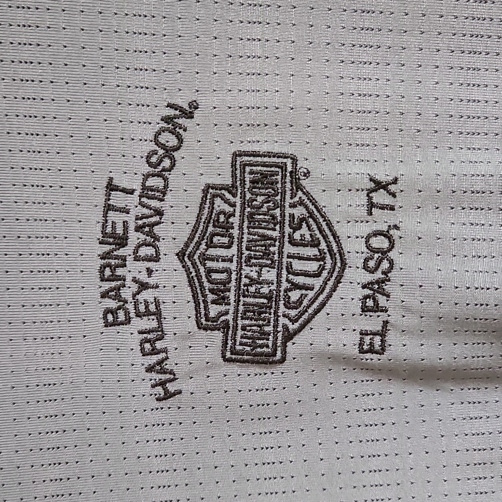 Harley-Davidson Men's Polo in Light Gray - Picture 3 of 5